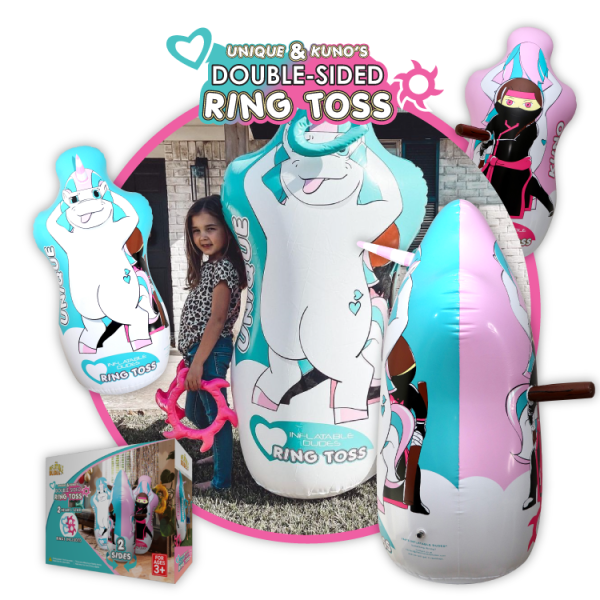 UNIQUE & KUNO Double Sided Ring Toss
