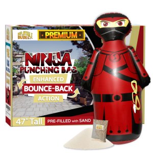 Samurai Inflatable SAM kids punching bag.