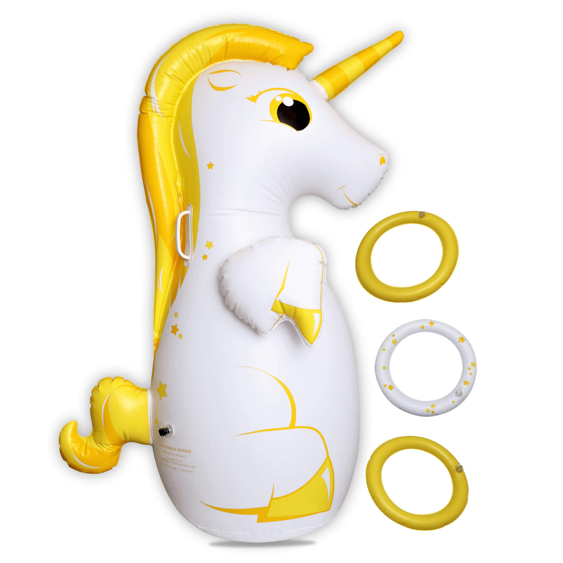 LUMINA the Golden Unicorn | 47 Inches<br>Kids Punching Bag | Bop Bag