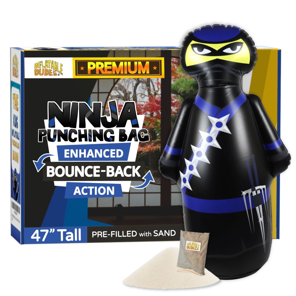 Ninja Inflatable NOBI kids punching bag.