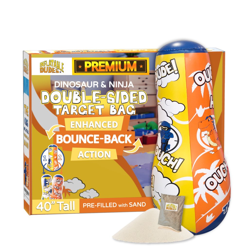 LITTLE DUDES REX and NOBI TARGET BAG Inflatable Dude